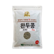 대한농산 완두콩, 1개, 3kg