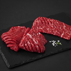 호주산 미트엔조이 블랙앵거스 살치살 (냉장), 400g, 1개