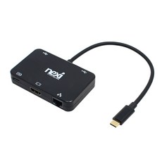 넥시 3.1 멀티 컨버터 USB허브 NX-U31MS, 혼합색상