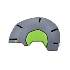 나우 헬멧 URBI NB-400, Titanium matt + Neon green, 1개