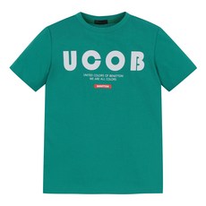 유치원초록넥타이티셔츠