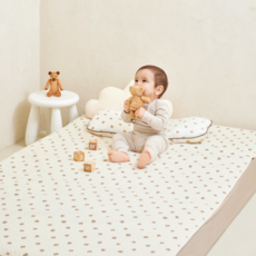 La vikit 幼兒用防滑純棉防水墊, 昆貝爾, 1個