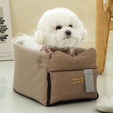 REDPUPPY 寵物Monarch控制台汽車座椅, 深棕色, 1個