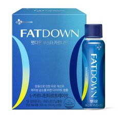 CJ 팻다운 부스터 카르니틴 6p, 300ml, 1개