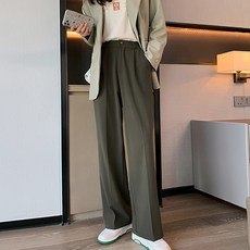 카키슬랙스 TOP01