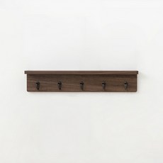 마켓비 POLABO 벽선반 RKM1051, 미들브라운, 1단