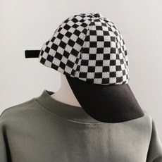 체커보드모자