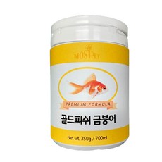 모스트펫 프리미엄 골드피쉬 금붕어사료, 350g, 1개