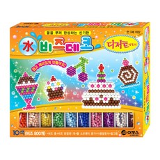 AMOS 阿摩司 益智水拼珠 Set, 甜點款, 1盒, 800顆