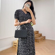 프롬헤븐 H742 틴스 체인 토트 크로스백