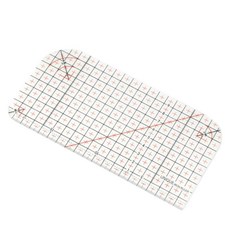 UNIQUE 熨燙用縫份尺 20cm, 1個, 單色