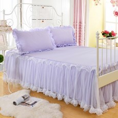 레이스침대시트