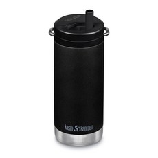 클린켄틴 TK Wide 보틀 트위스트캡 보틀, 블랙(BK), 355ml, 1개