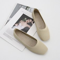 니트플랫슈즈
