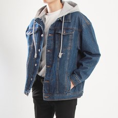 마인플로우 남성용 후드탈부착 청자켓 WSJM305