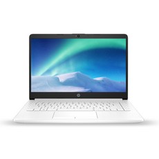 HP 2020 노트북 14s, 퓨어 화이트, 펜티엄, 256GB, 4GB, WIN10 Home, 14s-CF2055TU