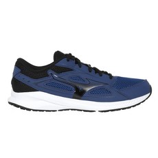 Mizuno 美津濃 spark 9 spark 男慢跑鞋 丈青黑 透氣舒適 輕量耐磨, 1入