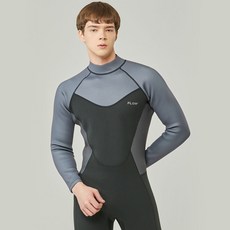 FLOW女款自由潛水浮潛海泳海釣潛水衣衝浪衣, 灰色