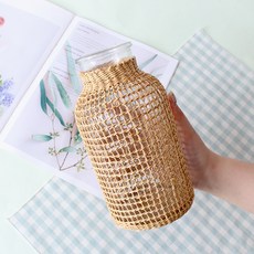 라탄유리화병