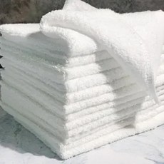 來福牌 HS0542 白色毛巾 36*76CM 純棉吸水 柔軟親膚, 白色, 1入