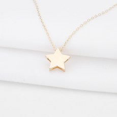 루키스톤 여성용 18k 아리네 별 목걸이 + 쇼핑백