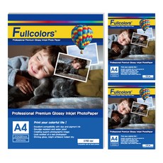 Fullcolors 全彩 相紙 230g, A4, 60張