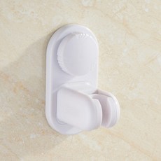 위드윈 흡착 샤워기홀더 샤워기 거치대 2p, 화이트