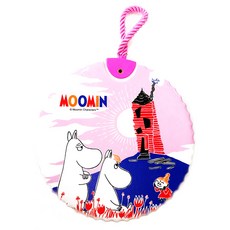 MOOMIN 嚕嚕米 陶瓷隔熱墊 16x16公分 粉色山坡款 1入, 1個