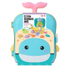 아이플러스 다기능 모래놀이 세트, 파랑, 650g, 1세트 블루