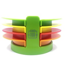 Kongkong雞蛋切片器 4種組, 1套, 混合顏色