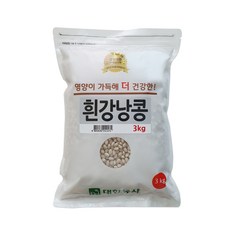 대한농산 흰강낭콩, 3kg, 1개