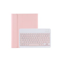 아이패드 키보드-추천-디플 애플펜슬거치가능 다이어리형 태블릿PC 케이스 + 블루투스 키보드 T11B, 핑크