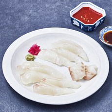 국내산 광어회, 1개, 200g