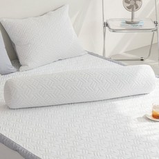 PURE SLEEP 涼感長條抱枕, 淺灰色