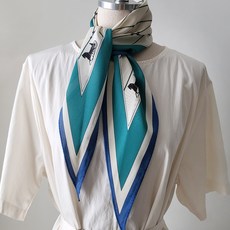 BABISOO Loaker 兩色線條圍巾