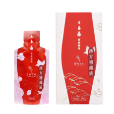 BWYA 漢方補鐵液, 補充鐵質, 改善氣色, 獨立包裝, 方便攜帶, 30ml, 1盒