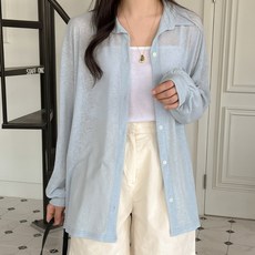 슈가펀 여리니 박시 셔츠 블라우스