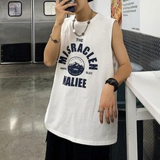 언헤브 힙 스타일 민소매 티셔츠