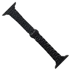 스마트워치 슬림 쥬빌레 메탈 스트랩 (42mm / 44mm 호환 가능), 블랙