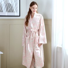 로라애슐리 여성용 폴링톤로즈 모달코튼 로브 가운