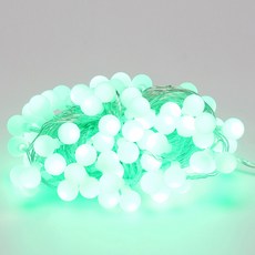 LISHIN Vitson Wonha樹燈泡LED樹燈球櫻桃 96燈連接型 DC24V, 透明線+綠色, 1個