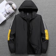 Black 101男款男款彩色Tael防風衣 FC-2318527