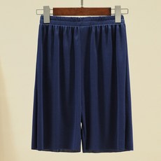 스타 스트레이트 아이스 실크 임산부 잠옷 반바지