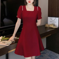 루나걸 닐키 스퀘어넥 원피스