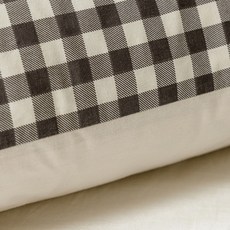 쉬즈홈 순면 바디필로우 일자형 솜포함, 피아제 브라운 - 이미지 5