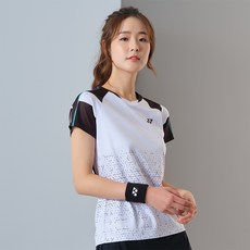 요넥스 여성용 배드민턴 티셔츠 211TS016F