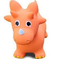 Banseok Sports 動物造型跳跳球 恐龍, 1個, 橘色