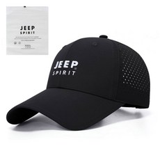 JEEPSPIRIT 데일리 하프 매쉬 볼캡 A0616 + 지프 전용 포장팩 - 지프메쉬군모