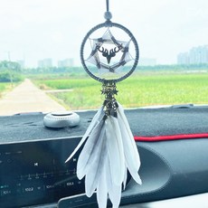 汽車家用迷你羽毛裝飾, 鹿灰