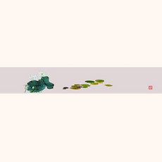 마켓A 트렌디 오리엔탈페인팅 테이블러너, TYPE4, 32 x 230 cm, 1개